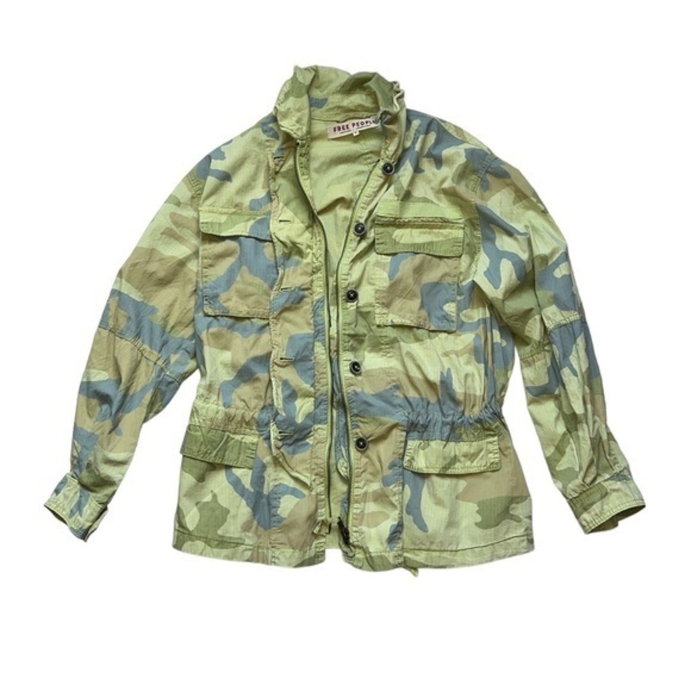 Free People Lead The Way camo jacket